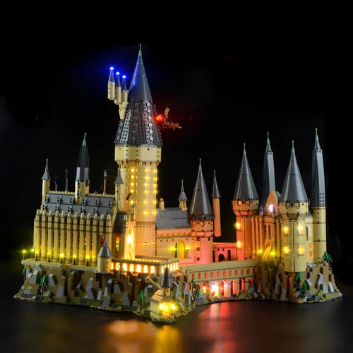 LEGO Harry Potter Hogwarts Castle with Lightail custom lights