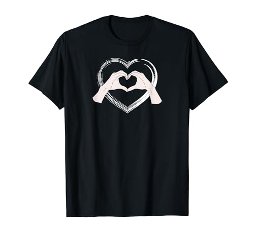 Heart Hands - Never be So Clever You Forget to be Kind Quote T-Shirt