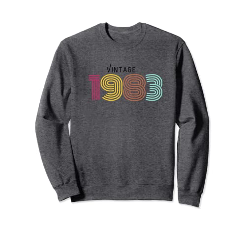Vintage 1983 - Retro 40th Birthday Gift Sweatshirt
